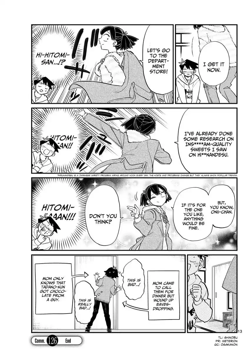 Komi-san wa Komyushou Desu Chapter 126 13